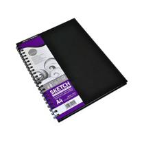 Sketchbook com Espiral Daler Rowney Simply A4 100g com 54 Folhas