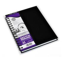 Sketchbook com Espiral Daler Rowney Simply A5 100g 54 Folhas