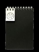 Sketchbook eco preta com 35 fls preta de 180g 20x13,4cm