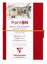 Sketchbook Multi Técnicas Paint On A5 Clairefontaine