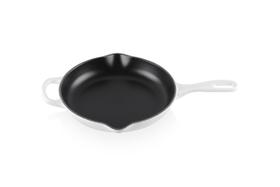 Skillet Le Creuset em ferro fundido esmaltado Signature 9 White