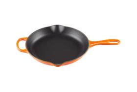 Skillet Le Creuset Esmaltado em Ferro Fundido Signature 10,25 polegadas Flame