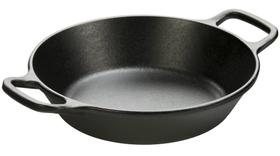 Skillet Lodge de ferro fundido de 8 polegadas pré-temperado com alças duplas