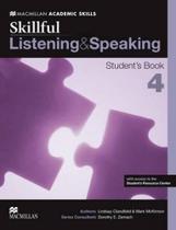 SKILLFUL LISTENING & SPEAKING STUDENTS BOOK W/e BOOK 4 - MACMILLAN DO BRASIL