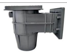 Skimmer Boca Larga Cinza Para Piscinas De Alvenaria Ou Vinil Skimmer Boca Larga Cinza Para Piscinas De Alvenaria Ou Vinil