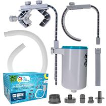 Skimmer para piscina U.S. Pool Supply WS-230 de montagem na parede com 5 adaptadores