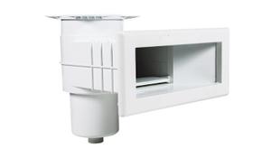 Skimmer Veico Plástico - Fluidra Brasil / Astral Pool Boca Larga Vinil - Branco