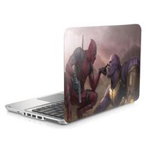 Skin Adesivo para Notebook 14" Thanos Deadpool Marvel b36