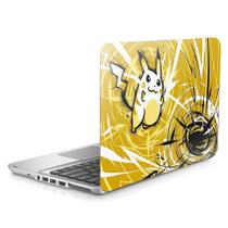 Skin Adesivo Para Notebook 15,6 Pokémon Yellow Pikachu B4