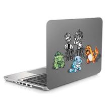 Skin Adesivo para Notebook 17" Pokémon Jogos Clássicos b1