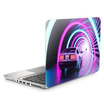 Skin Adesivo Protetor Notebook 14 Wide Carro Futurista Retro