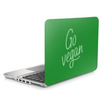 Skin Adesivo Protetor Notebook 14 Wide Veganismo Vegano D2 - Skin Zabom