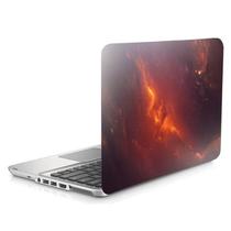 Skin Adesivo Protetor Notebook 15 Wide Nebula Vermelha B22