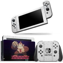 Skin Adesivo Protetor para Nintendo Switch Mario vs Donkey Kong b1