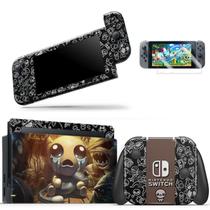 Skin Adesivo Protetor para Nintendo Switch + Película Binding of Isaac b1