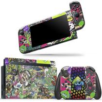 Skin Adesivo Protetor para Nintendo Switch Splatoon Nintendo b2