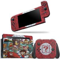 Skin Adesivo Protetor Para Nintendo Switch Super Mario Odyssey B3