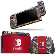 Skin Adesivo Protetor para Nintendo Switch Super Mario Switch b9 - Skin Zabom