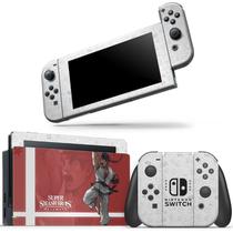 Skin Adesivo Protetor para Nintendo Switch Super Smash Bros Ryu b4