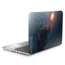 Skin Adesivo Protetor Para Notebook 13,3 Gato Borboleta D25