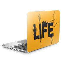 Skin Adesivo Protetor Para Notebook 14 Vida Life D26