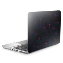 Skin Adesivo Protetor Para Notebook 14 Wide Black Pink D25