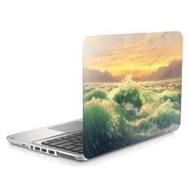 Skin Adesivo Protetor Para Notebook 14 Wide Mar Nuvens D25