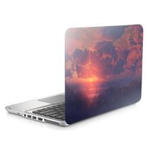 Skin Adesivo Protetor para Notebook 14" Wide Por do Sol d56