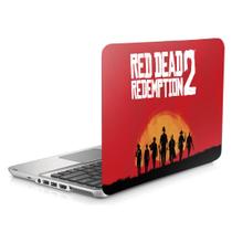 Skin Adesivo Protetor para Notebook 14" Wide Red Dead Redemption 2 Rockstar b1