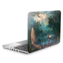 Skin Adesivo Protetor para Notebook 17,3" Bruxinha Bruxa Feiticeira d1