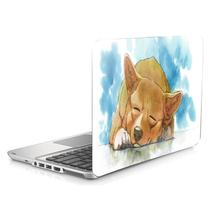 Skin Adesivo Protetor para Notebook 17,3" Cachorro Dog Doguinho Dormindo d1