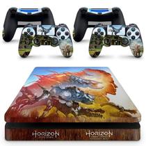 Skin Adesivo Protetor para PS4 Slim Horizon Zero Dawn Forbidden West b1