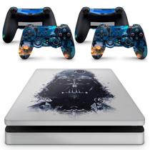 Skin Adesivo Protetor para PS4 Slim Star Wars Darth Vader b5