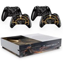 Skin Adesivo Protetor para X Box One S e Controles Dark Souls B1