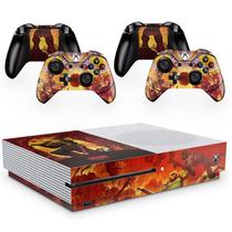 Skin Adesivo Protetor para X Box One S e Controles DOOM b2