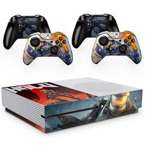 Skin Adesivo Protetor para X Box One S e Controles Halo Infinity b2