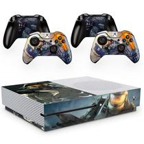 Skin Adesivo Protetor para X Box One S e Controles Halo Infinity b4