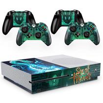 Skin Adesivo Protetor para X Box One S e Controles Sea of Thieves b8