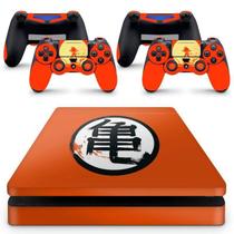 Skin Adesivo Protetor Ps4 Slim Dragon Ball Z Kakarot Dbz B1