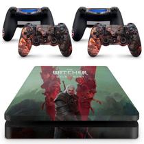 Skin Adesivo Protetor Ps4 Slim The Witcher 3: Wild Hunt B1