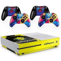 Skin Adesivo Protetor X Box One S E Controles Cyberpunk 2077