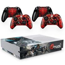 Skin Adesivo Protetor X Box One S E Controles Gears Of War 7