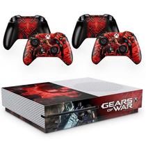 Skin Adesivo Protetor X Box One S E Controles Gears Of War