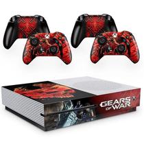 Skin Adesivo Protetor X Box One S E Controles Gears Of War