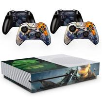 Skin Adesivo Protetor X Box One S E Controles Halo Infinity