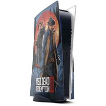 Skin Adesivo Ps5 Com Disco 2 Controles Red Dead Redemption 7 - Skin Zabom