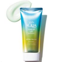 Skin Aqua Protetor Solar Tone Up Green