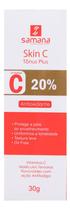 Skin C Tônus Plus Vitamina C 20% Antioxidante 30g Samana Momento De Aplicação Dia/noite Tipo De Pele
