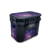 Skin Carbon Fiber Violet Stars para Yeti Roadie 15 Cooler Skin Carbon Fiber Violet Stars para Yeti Roadie 15 Cooler
