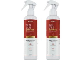 Skin Care Defense 250ml - Vetnil - 2 Unidades